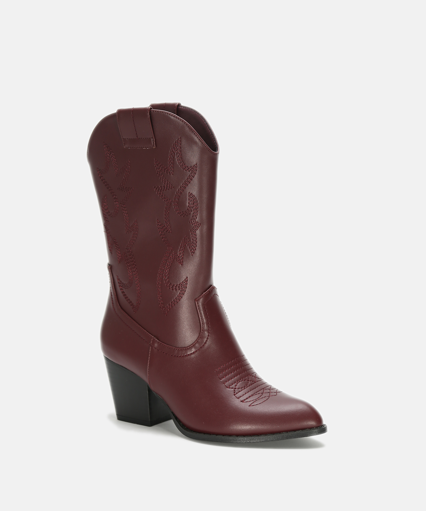 Botas cowboy media ca&ntilde;a tac&oacute;n image number null